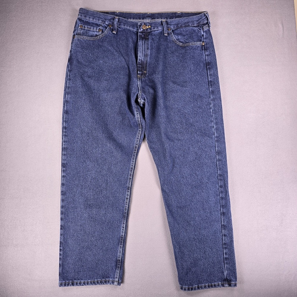 Wrangler Five Star Jeans Mens 40x30‎ Blue Relaxed Fit Premium Denim Straight Leg